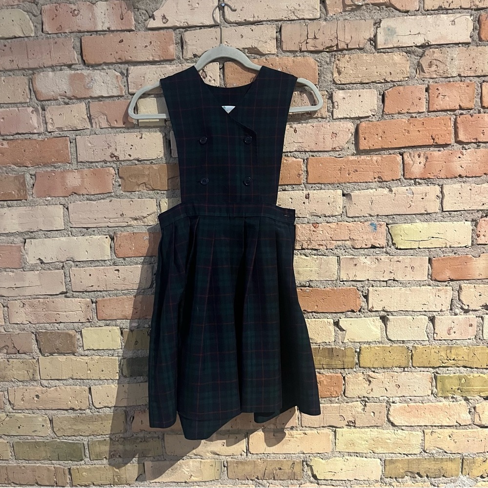vintage plaid dress size XXS/XS